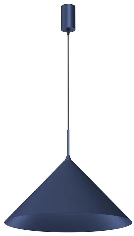 Lampadario a sospensione con cavo CAPITAL 1xGX53/15W/230V Ø 46 cm blu