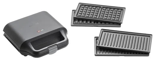 Concept SV3054 - Macchina per i panini 3in1 700W/230V nero