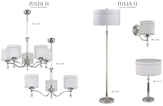 Jupiter 1529 - JU L H - Lampada da tavolo JULIA II E27/60W