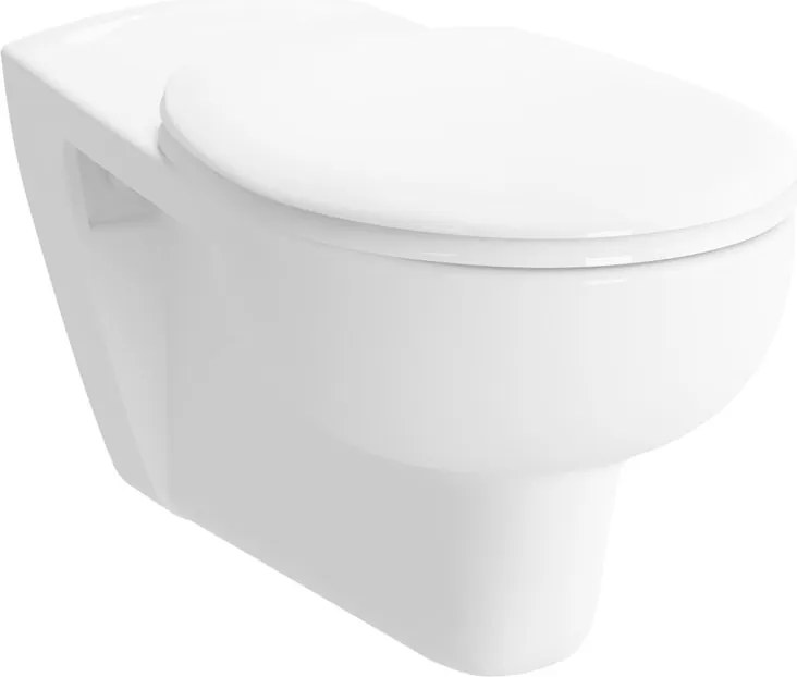 Vaso WC sospeso VITRA conforma, sedile escluso P 70 x L 35.5 x H 46 cm bianco