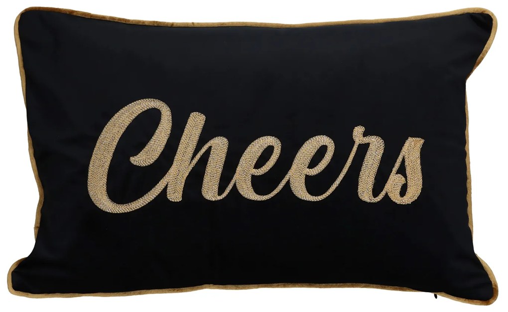 Cuscino 40x60 cm in velluto cheers