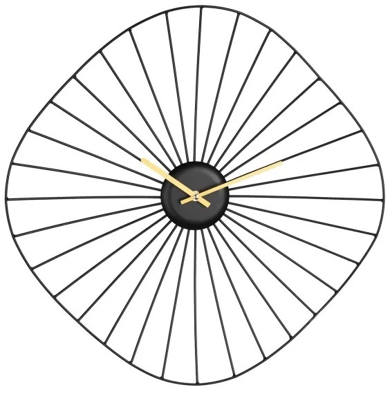 Eglo 425513 - Orologio da parete MATSUMOTO 1xAA 50x50 cm nero