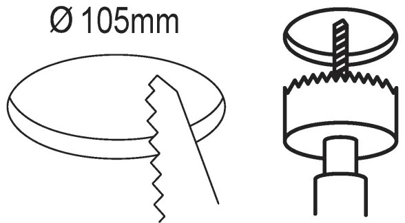 Eglo 99191 - Faretto da incasso LED dimmerabile FUEVA 5 LED/5,5W/230V