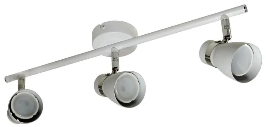 Luce Spot DEZ 3xGU10/30W/230V bianco
