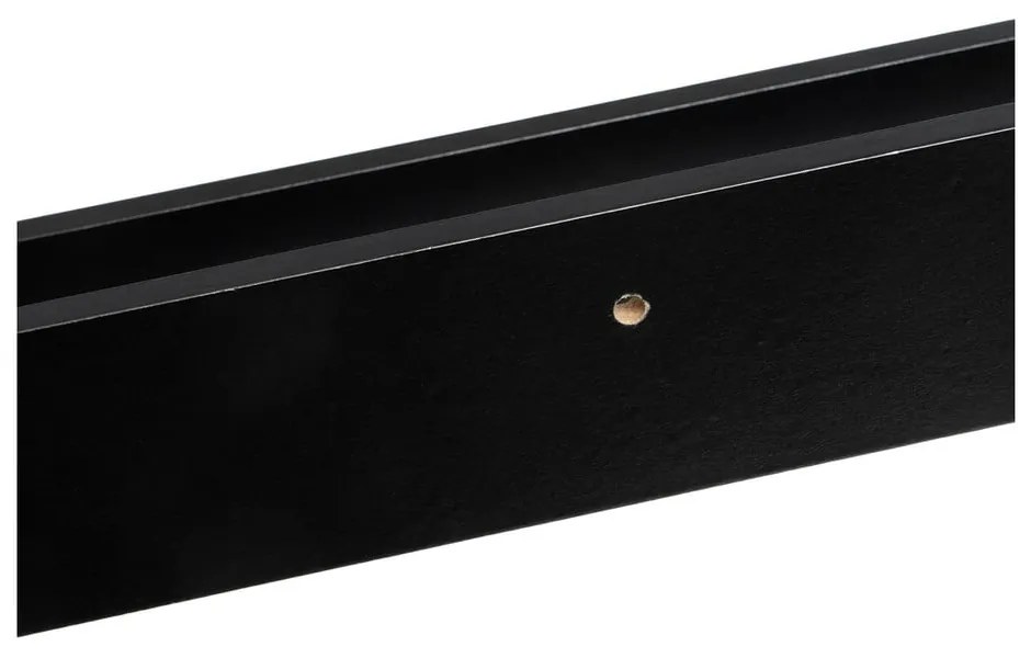 Mensola nera per quadri 60 cm - Casa Selección