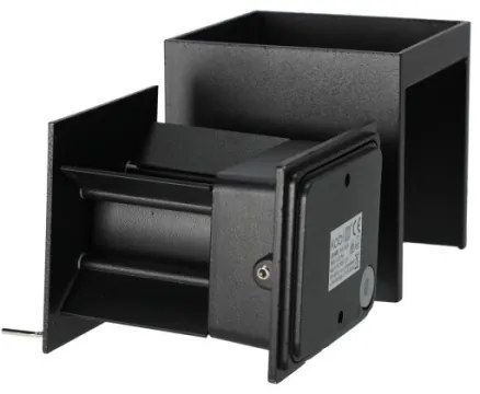 Applique a LED da esterno QUERK 2xLED/3W/230V 3000K IP54 nero