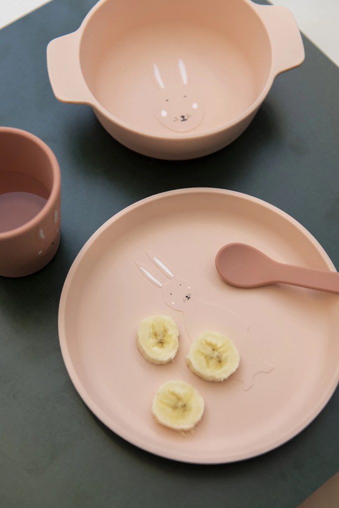 Piatto in silicone Mrs. Rabbit