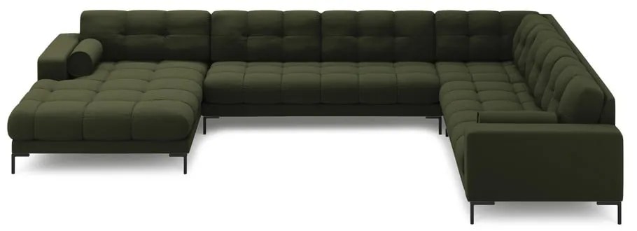 Divano angolare verde (angolo destro) Bali - Cosmopolitan Design