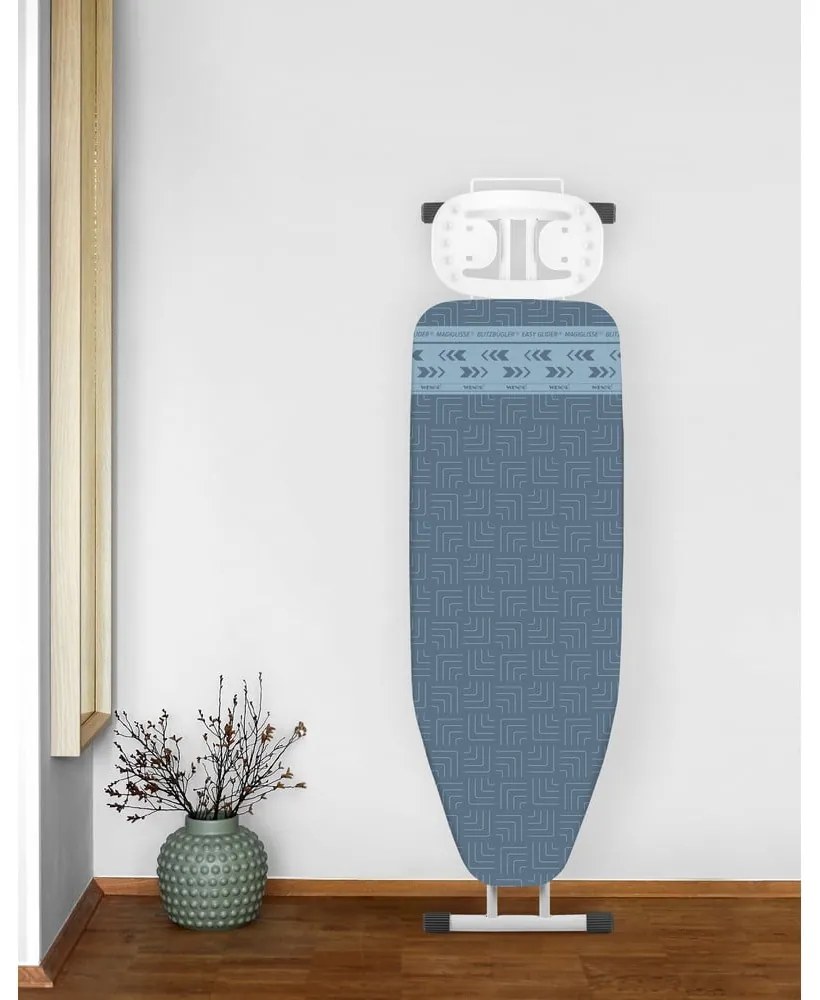 Coperchio in cotone blu per asse da stiro, lunghezza 140 cm Air Comfort - Wenko