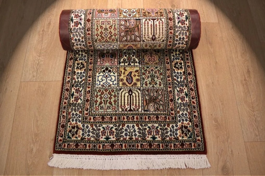 Moud Tappeto 60x290 (Iran) Annodato A Mano
