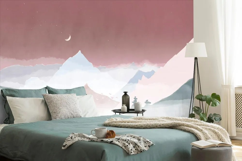 Carta da parati – Notte Pastello