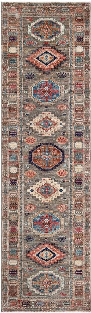Kazak Tappeto 300x90 (Pakistan) Annodato A Mano