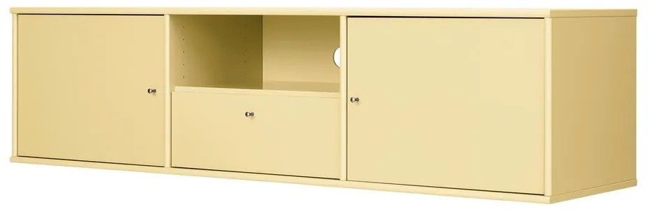 Mobile TV giallo chiaro 161x42 cm Mistral - Hammel Furniture