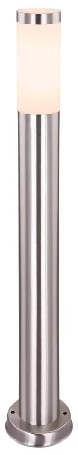 Globo 31588 - Lampada da esterno BOSTON 1xE27/23W/230V IP44 80 cm cromo lucido