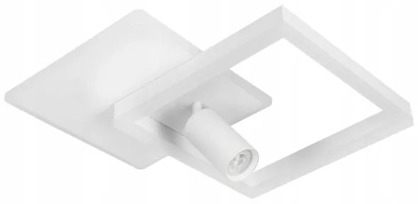 LED Plafoniera LED/38W/230V + 1xGU10/30W bianca