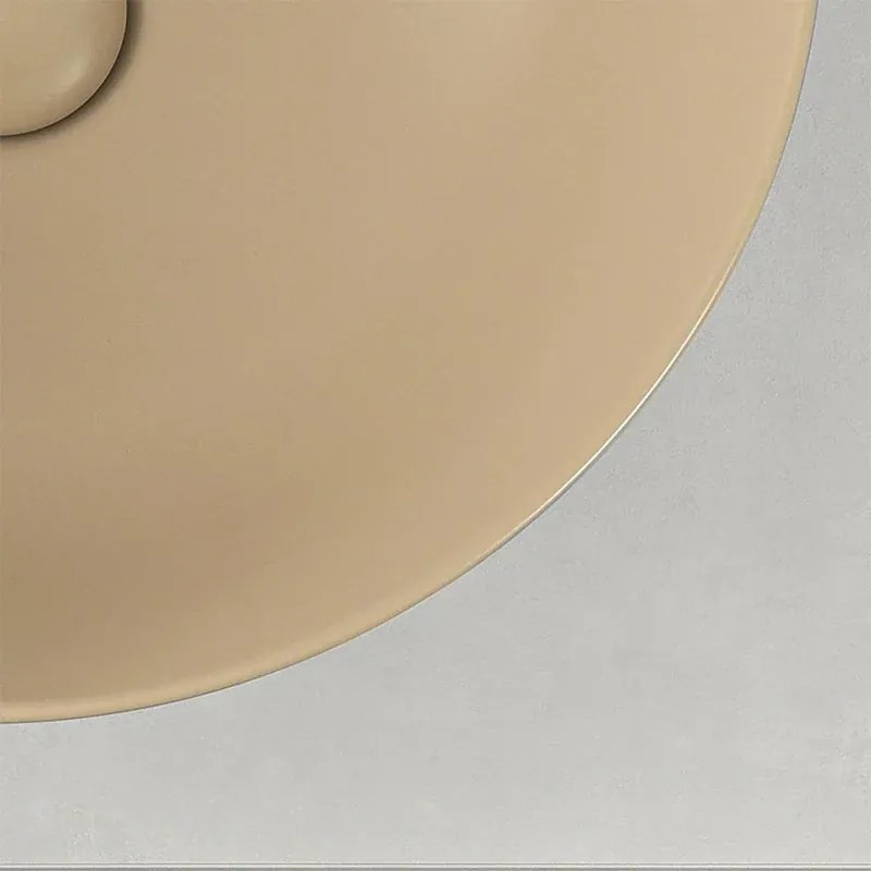 Mensolone effetto legno grigio nuvola 110 cm per lavabi da appoggio serie Master