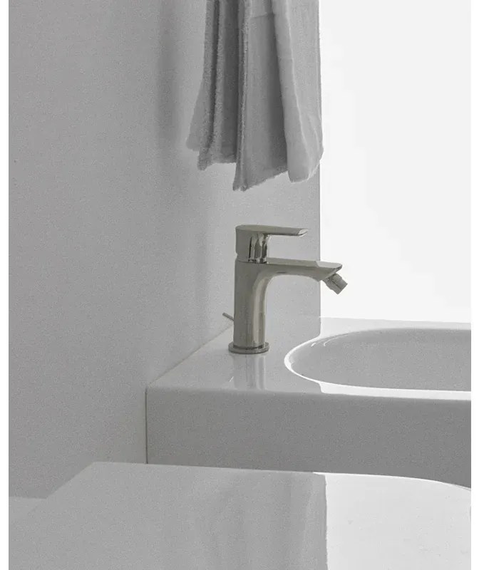 Rubinetto per bidet Concept Air IDEAL STANDARD cromo spazzolato satinato