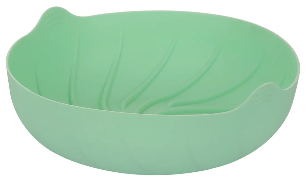 Teglia tonda in silicone 20 cm verde