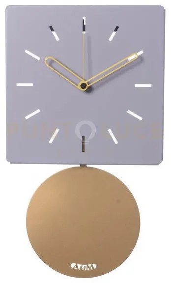 Orologio da parete di design grace pendolo glicine