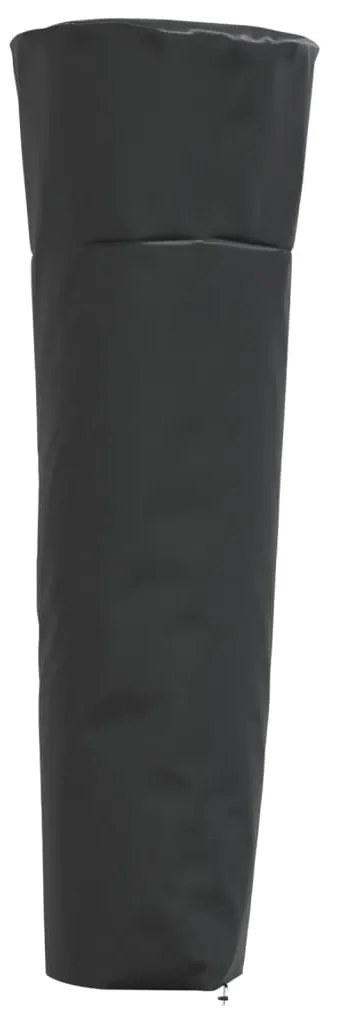 Copertura Per Stufa A Piramide Nera 86x47x241 Cm 420d Oxford /