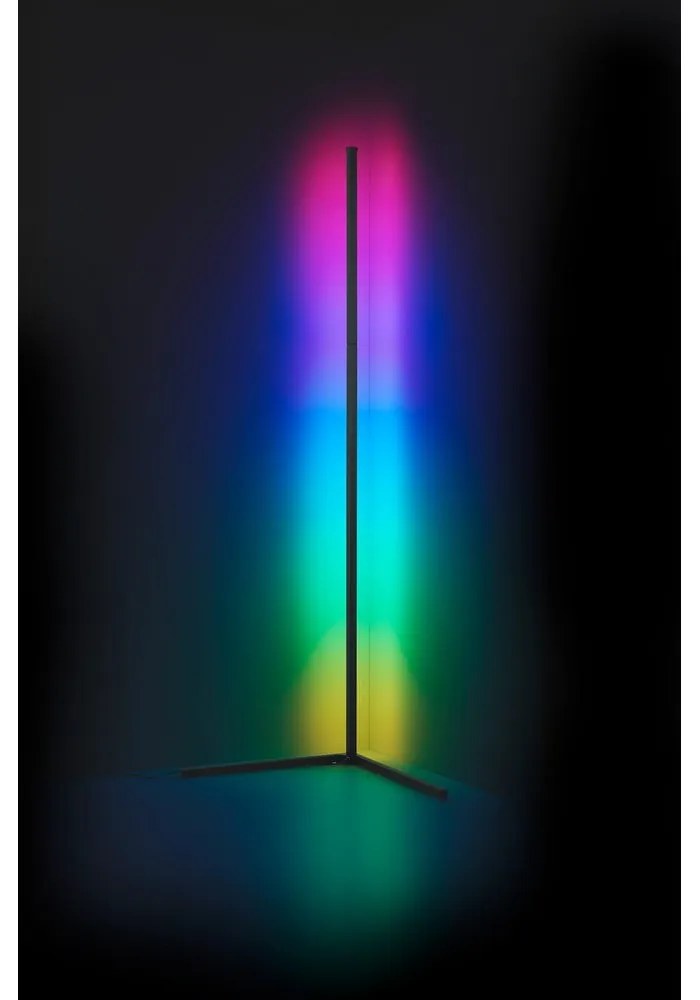 Lampada da terra a LED nera (altezza 141 cm) Level - Reality