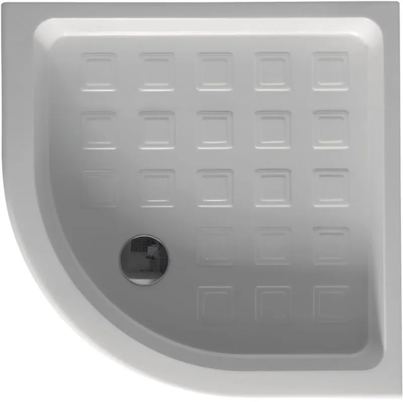 Kerasan Retro piatto doccia semicircolare 90x90 cm bianco 133901