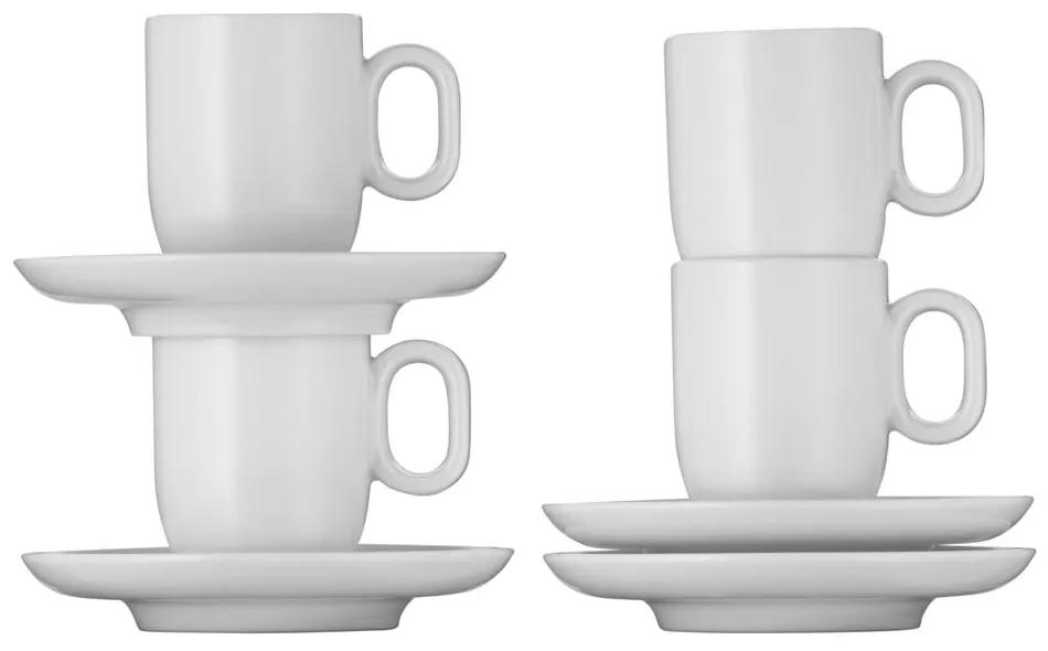 Tazze in porcellana bianca in set da 2 per espresso 60 ml Barista - WMF