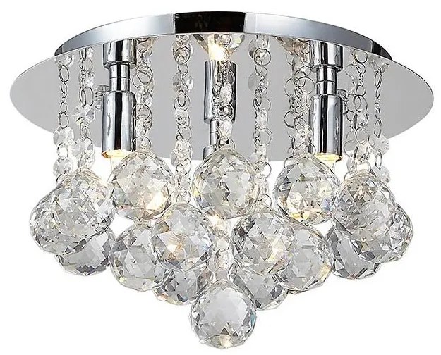 Azzardo AZ1285 - Plafoniera di cristallo BOLLA 3xG9/40W/230V