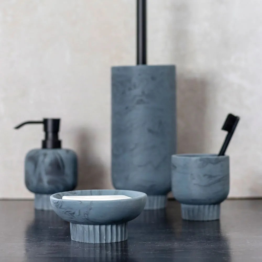 Portasapone in pietra blu Attitude - Mette Ditmer Denmark