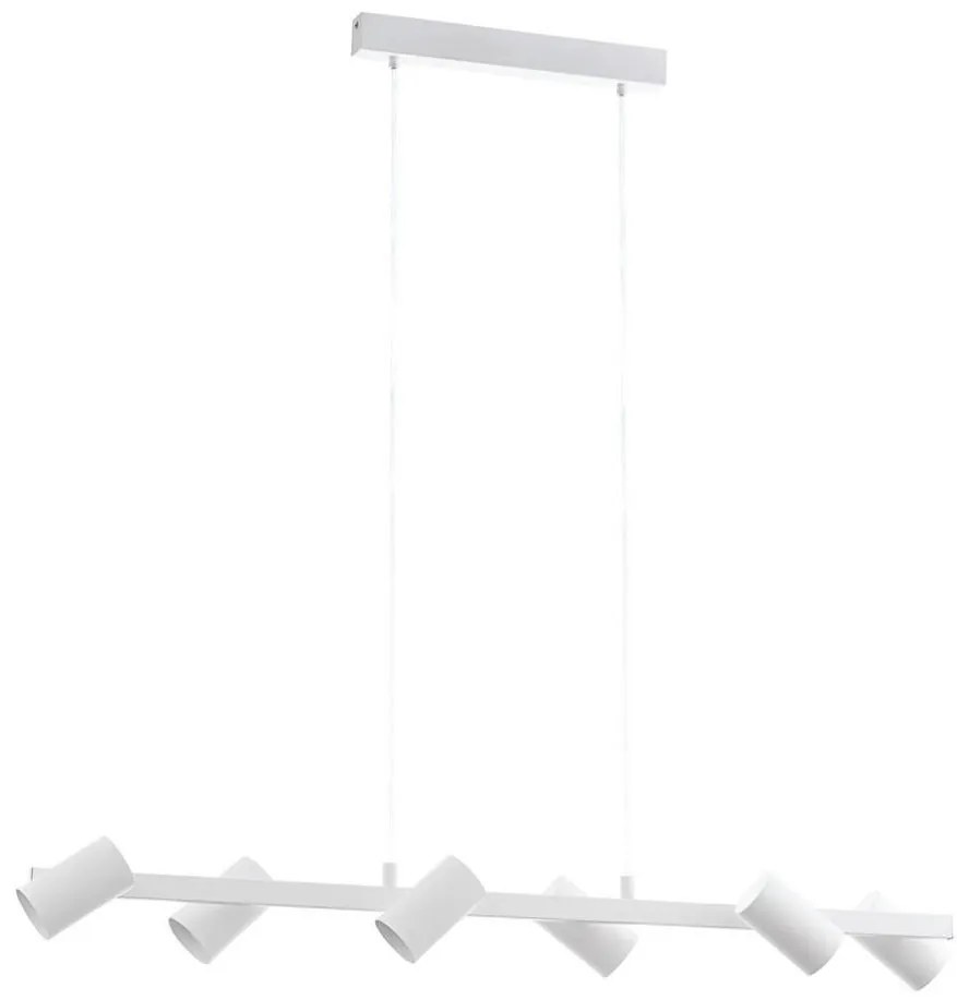 Eglo 98687 - Lampadario a sospensione con filo GATUELA 6xE14/25W/230V