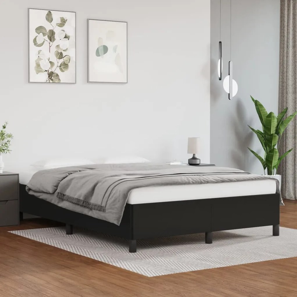Giroletto Nero 140x200 Cm İn Similpelle /