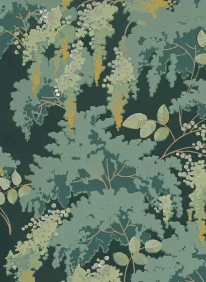 Isidore Leroy Carta da parati Frondaisons - Sous-Bois