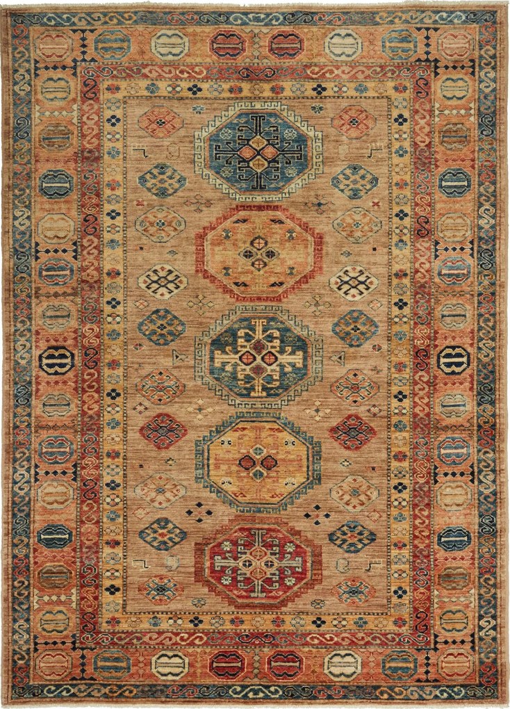Kazak Tappeto orientale 210 x 150 (Pakistan) Annodato A Mano