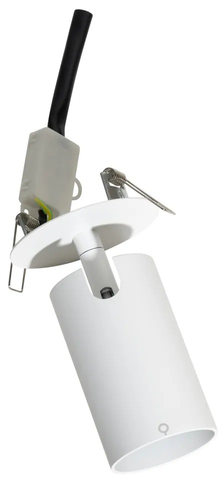 Set di 6 faretti da incasso moderni bianchi GU10 50mm - Chels