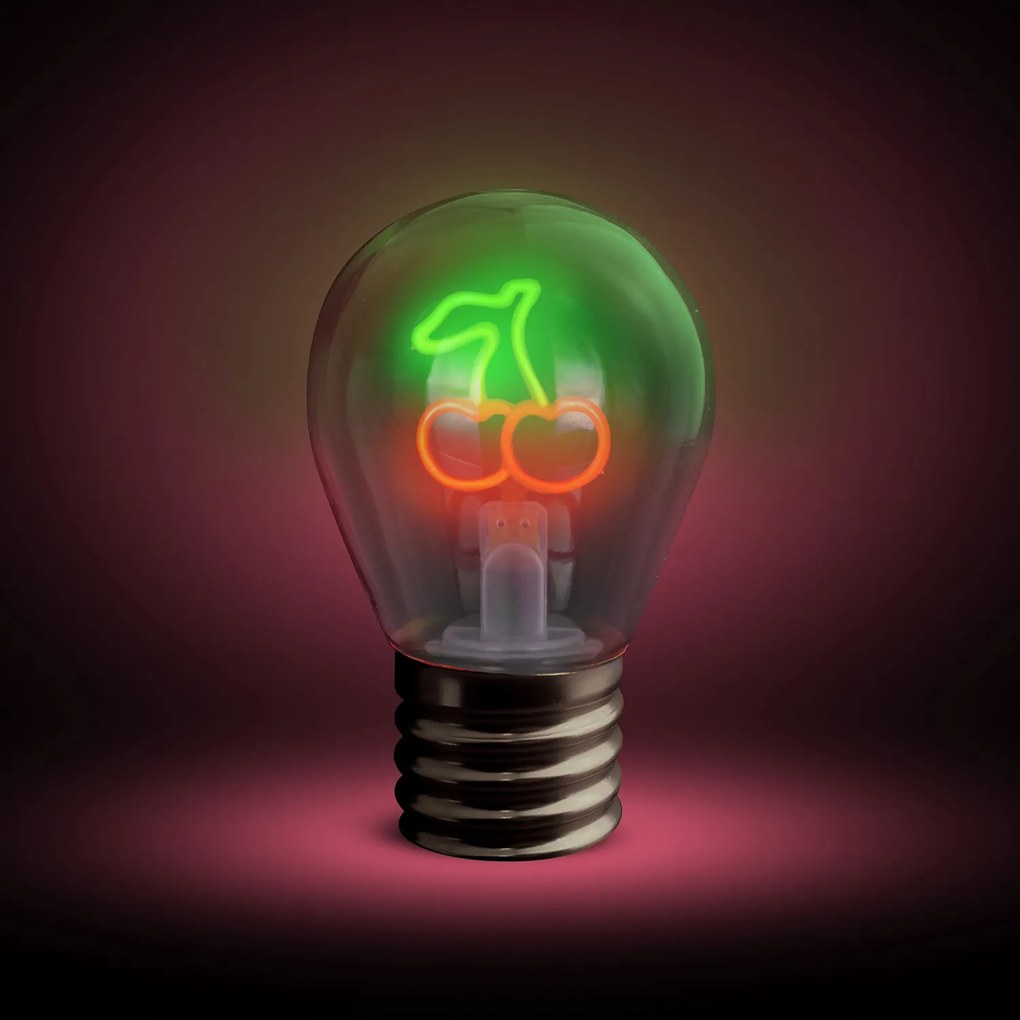 Lampadina decorativa Ciliegie LED ricaricabile