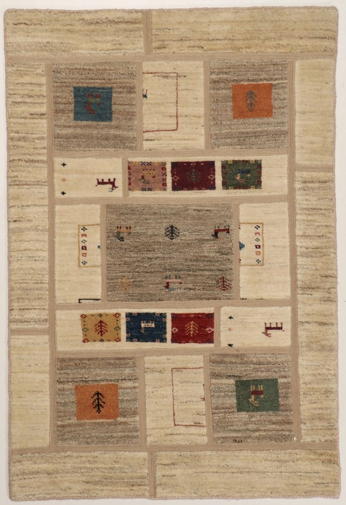 Rizbaft Tappeto persiano 100x150 (Iran) Annodato A Mano
