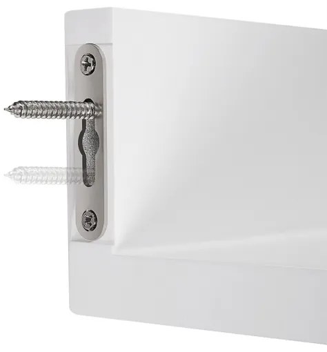 Set di 3 mensole da parete SHELFY bianche