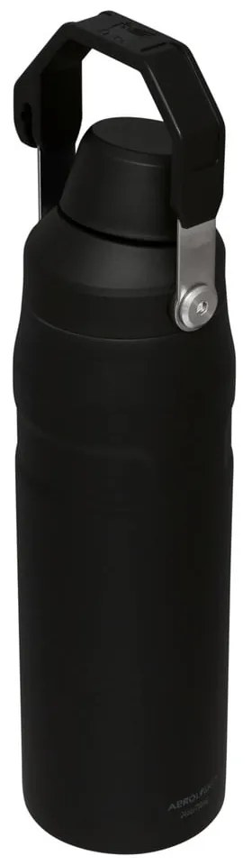 Bottiglia termica nera in acciaio inox 700 ml IceFlow™ Bottle Fast Flow Black – Stanley
