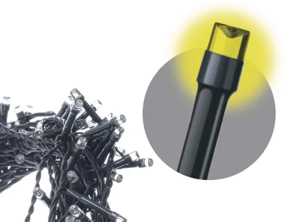 Catena LED natalizia da esterno 80xLED/13m IP44 bianco caldo