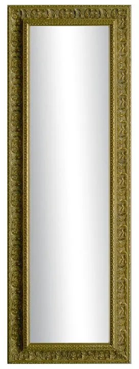 Specchio rettangolare in legno oro 67 x 88 cm