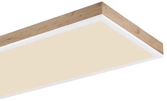 Globo 416080WWD5-CCT- Plafoniera LED dimmerabile DORO LED/36W/230V 2700-6500K + telecomando marrone
