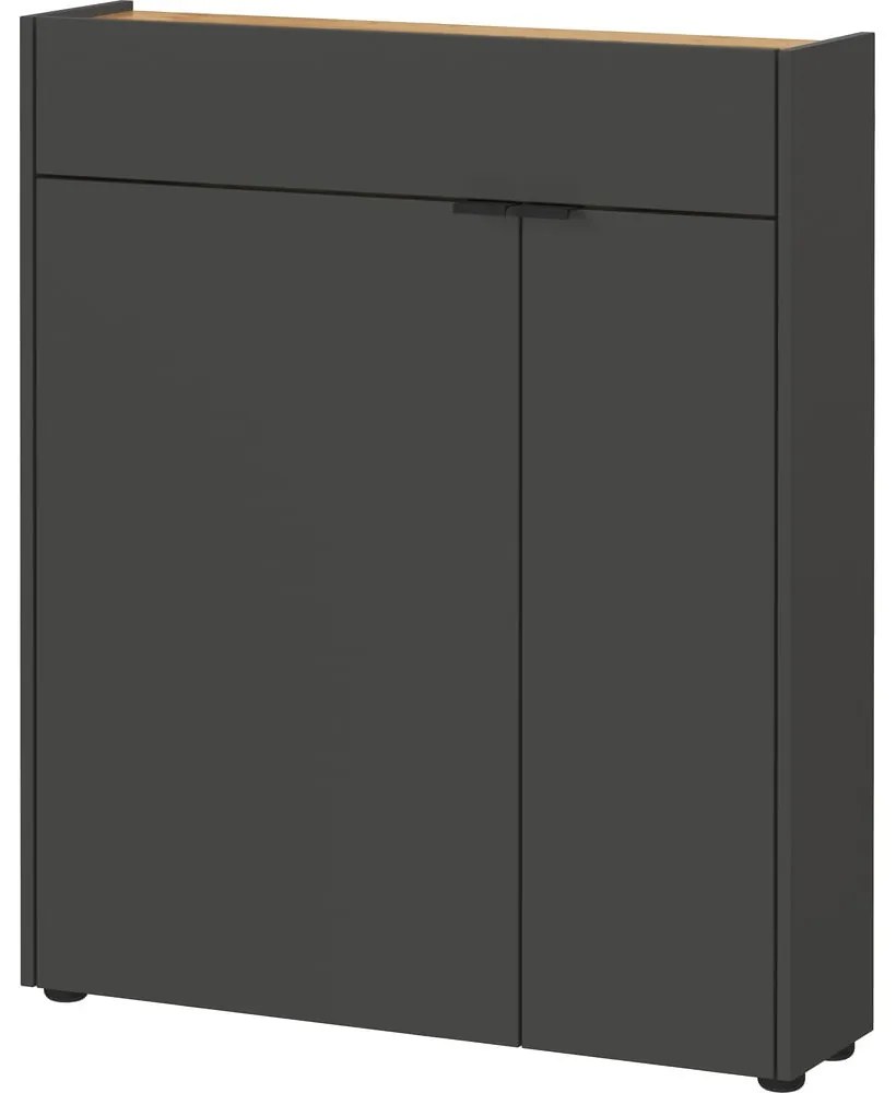 Armadietto color antracite 82x102x22 cm Ameca – Germania