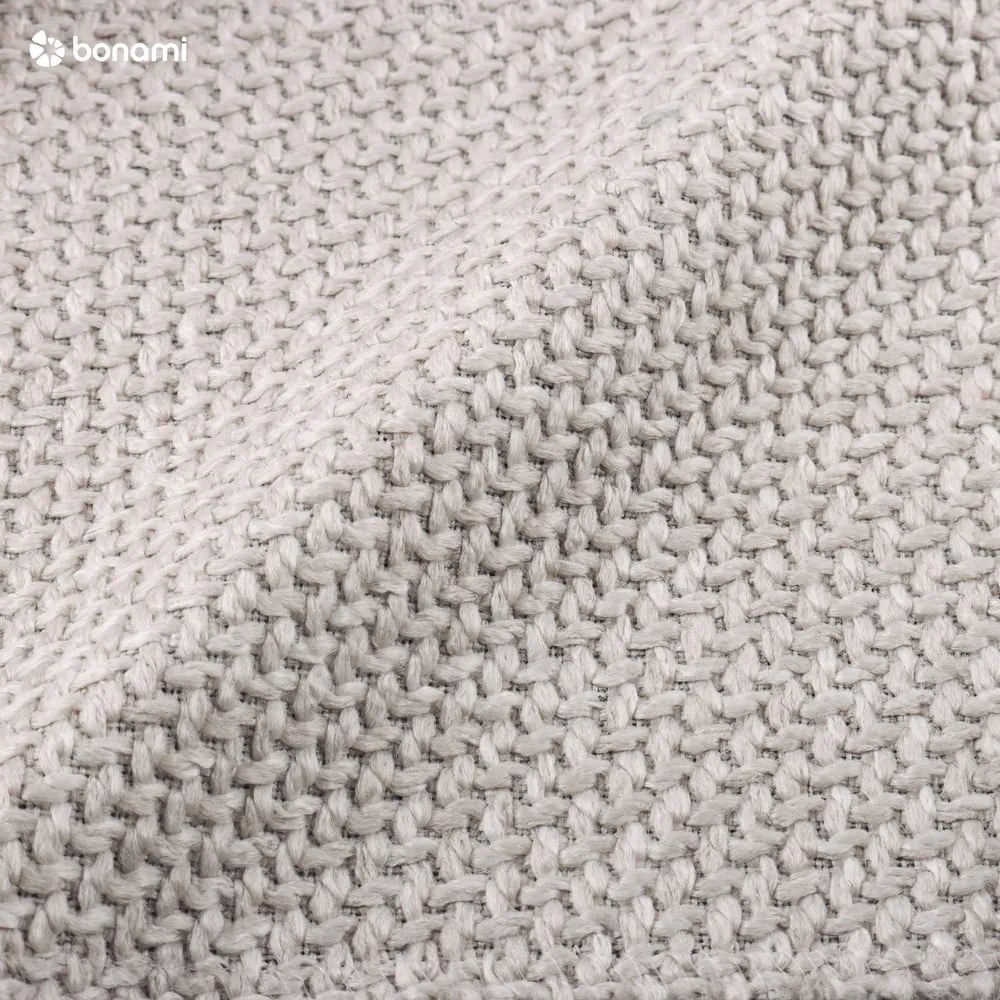 Sedia da pranzo beige in imbottito con braccioli Ella – Actona