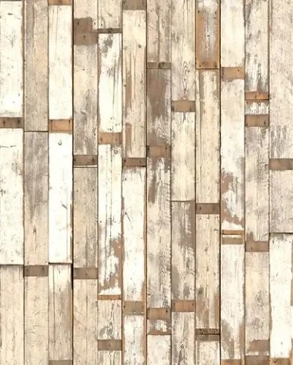 Tapete Scrapwood 02 - NLXL Tapete von Piet Hein Eek