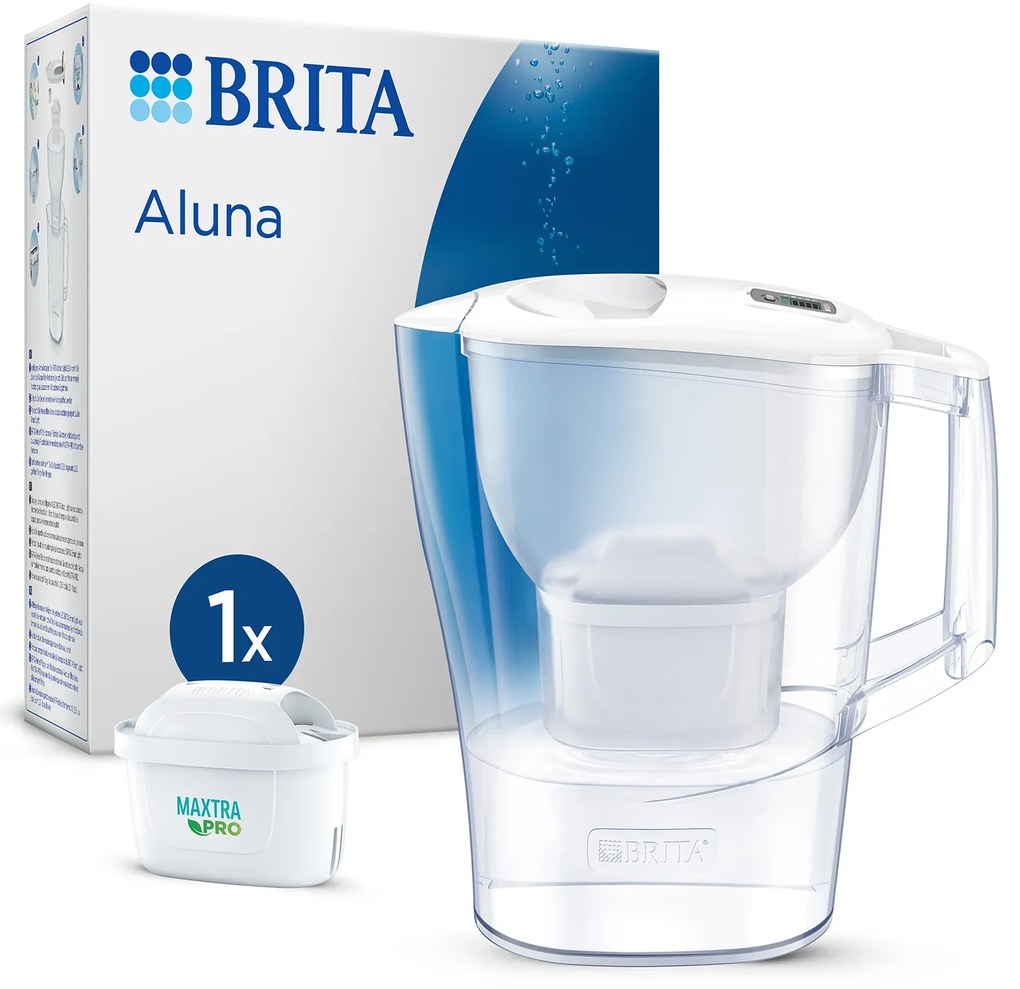 Caraffa filtrante Aluna 2,4 L Brita con filtro