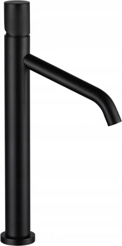 Mexen Rumba One batteria per lavabo alta, nera - 73511-70