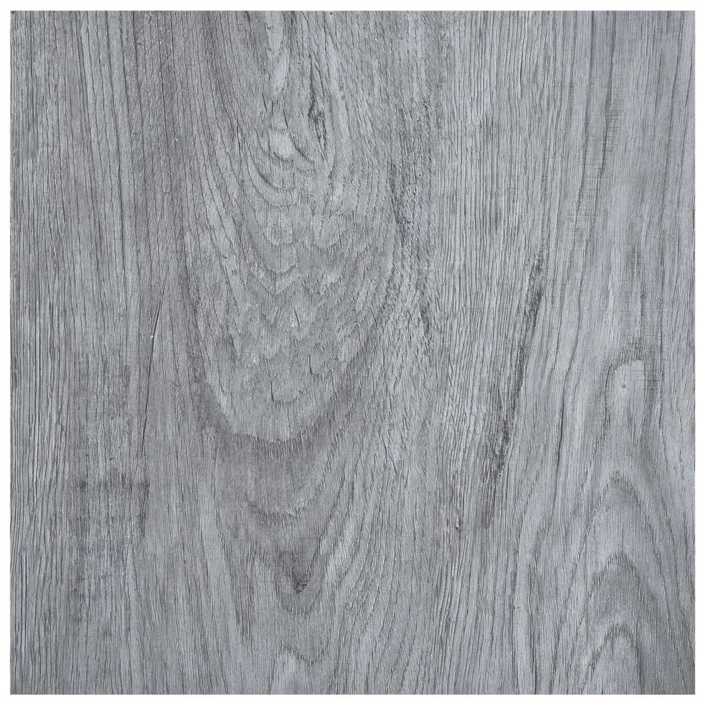 Listoni Per Pavimenti Autoadesivi 5,11 M² İn Pvc Grigio Chiaro /
