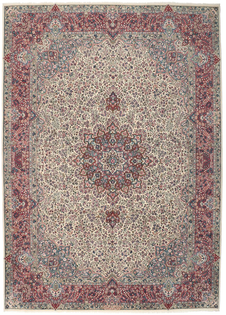 Kerman Tappeto persiano 410 x 300 (Iran) Annodato A Mano
