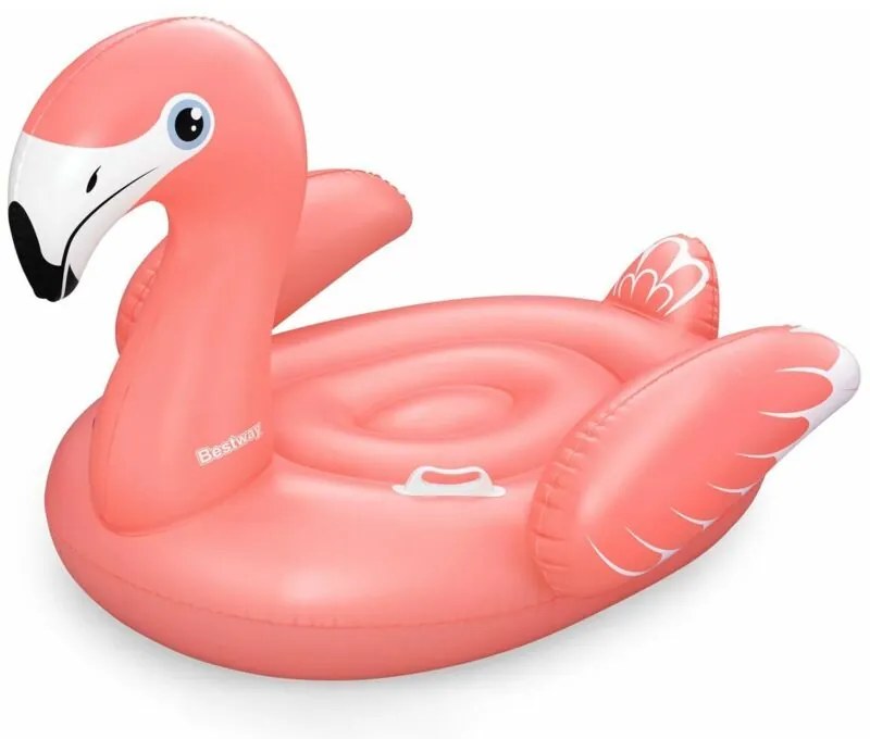 Bestway Gonfiabile Flamenco con Maniglie 168x120 cm +3 Anni Spiaggia e Piscina 41526
