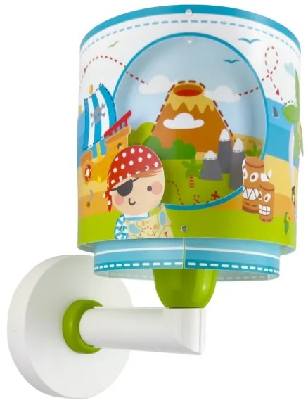 Dalber 60659 - Applique per cameretta PIRATE ISLAND 1xE27/15W/230V